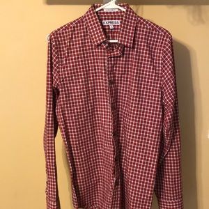 Express Plaid Dress Shirt